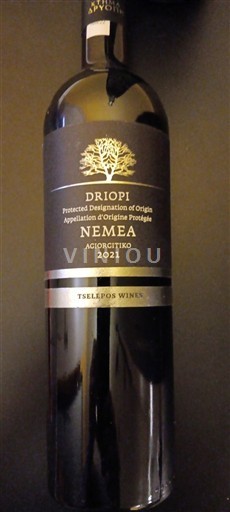 Peloponnesos Nemea Tselepos Wines Driopi 2021