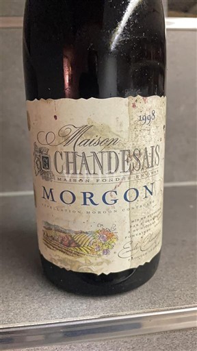Beaujolais Morgon Maison Chandesais 1998
