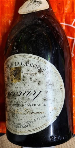 Thung lũng sông Loire Vouvray Domaine La Galinière Les Déronières 1990