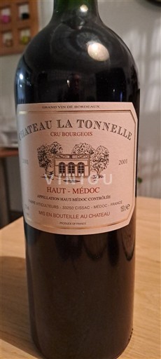 Bordeaux Haut-Médoc Château La Tonnelle 2001