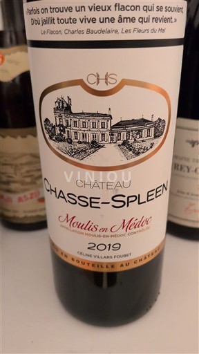 Bordeaux Moulis-en-Médoc Château Chasse-Spleen Villars Fouquet 2019
