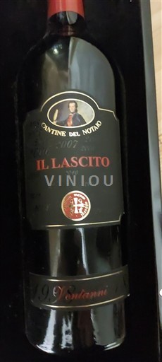 Basilicate Aglianico del Vulture Cantine del Notaio Il Lascito 2007
