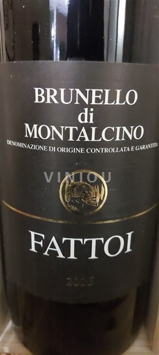 Toscana Brunello di Montalcino Fattoi 2015