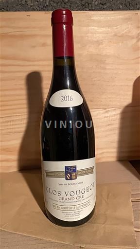 Bourgogne Clos-de-vougeot Grand Cru Domaine Coquard Loison-Fleurot 2016