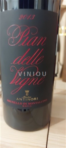 Toscana Brunello di Montalcino Antinori Pian delle Vigne 2013