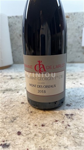 Bourgogne Nuits-saint-georges Premier Cru Domaine L'Arlot Mont des Oiseaux 2018