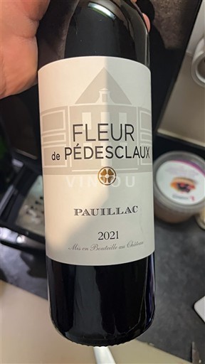 Bordeaux Pauillac Château Pédesclaux Fleur de Pédesclaux 2021