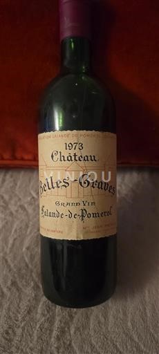 Bordeaux Lalande-de-pomerol Château Belles-Graves 1973