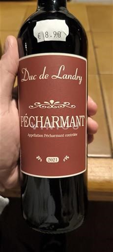 Tây Nam Pécharmant Duc de Landry 2021