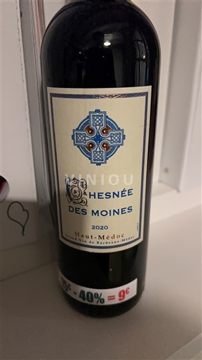 Bordeaux Haut-Médoc Chesnée des Moines 2020