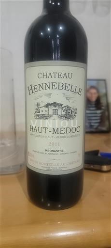 Bordeaux Haut-Médoc Château Hennebelle 2011
