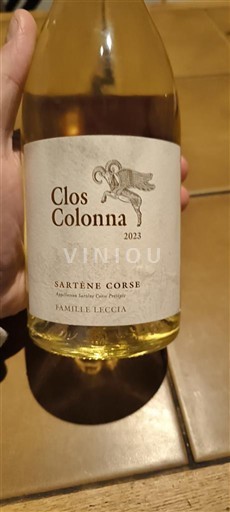 Corse Sartène Clos Colonna 2023