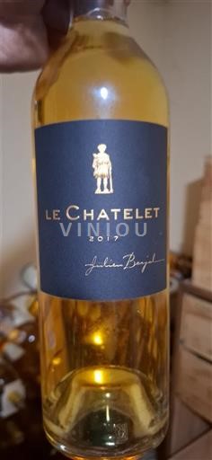 Bordeaux Sauternes Le Chatelet 2017