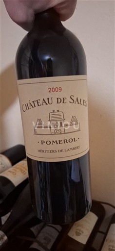 Bordeaux Pomerol Château Sales 2009