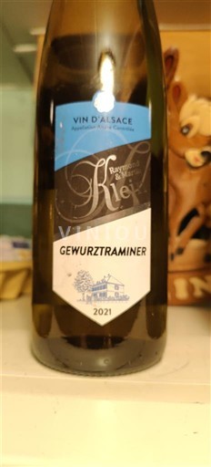 Alsácia Raymond & Martin Klein Gewurztraminer 2021