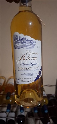 Tây Nam Monbazillac Château Bellevue Réserve Liquoreux 2015