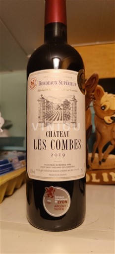 Bordeaux Bordeaux Supérieur Château Les Combes 2019