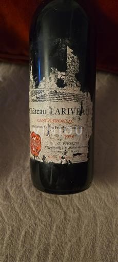 Bordeaux Canon-Fronsac Château Lariveau 1979