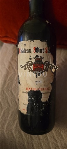 Bordeaux Haut-Médoc Château Saint-Sauveur 1979