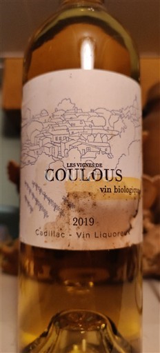 Bordeaux Cadillac Les Vignes de Coulous 2019