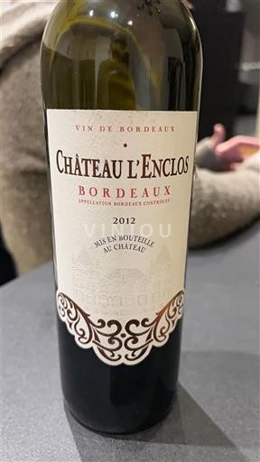 Bordeaux Château L'Enclos 2012