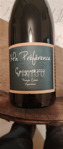 Vina Rouge sec Ma Préférence Pascale Calvel 2022 Francija Languedoc in Roussillon Katalonske obale IGP