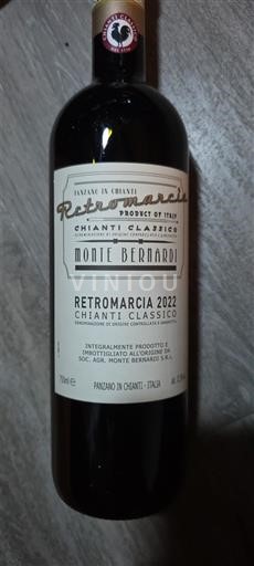 Toscana Chianti Classico Monte Bernardi Retromarcia 2022