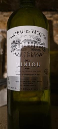 Bordeaux Bordeaux trắng Château Vacques 2021