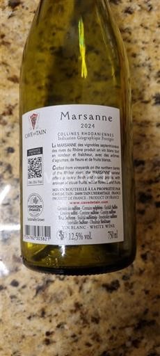 Alpen en Rhônevallei Rhodanische Heuvels Cave de Tain Marsanne 2024