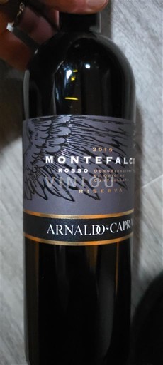 Vénétie Montello Rosso Arnaldo Caprai Riserva 2016