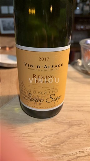 Alsácia Domaine Jean Sipp Réserve 2017
