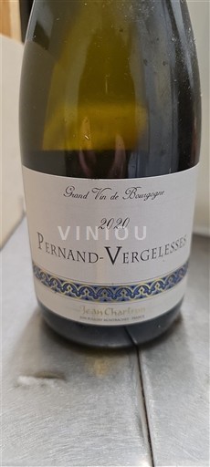 Vin Blanc sec Jean Chartron 2020 France Bourgogne Pernand-vergelesses AOC Grand Cru