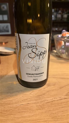 Alsace Gewurztraminer Domaine Jean Sipp Particulière 2021