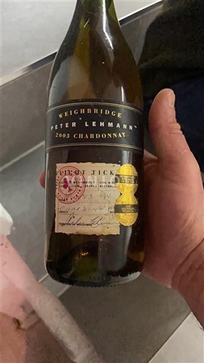 Južna Avstralija Barossa Valley Peter Lehmann Weighbridge 2003