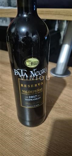 Castilla-La Mancha Valdepeñas Pata Negra Reserva 2017