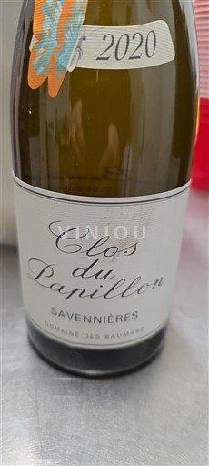 Valle della Loira Savennières Domaine S Baumard Clos du Papillon 2020