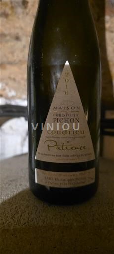 Thung lũng Rhône Condrieu Maison Christophe Pichon Patience 2016