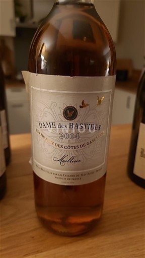 Sudoeste Côtes de Gascogne Dame des Bastides 2004