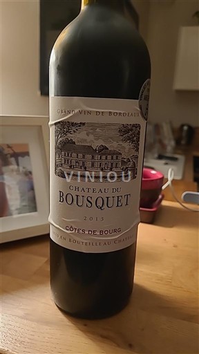 Bordeaux Côtes-de-bourg Château Bousquet 2013