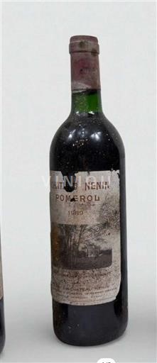 Bordeaux Pomerol Château Nénin 1989