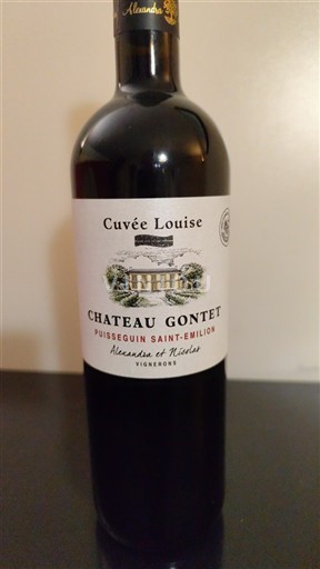 Bordeaux Puisseguin-saint-émilion Château Gontet Louise 2023