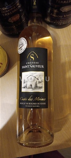 Vale do Ródano Muscat de Beaumes-de-Venise Château Saint Sauveur des Moines 2018