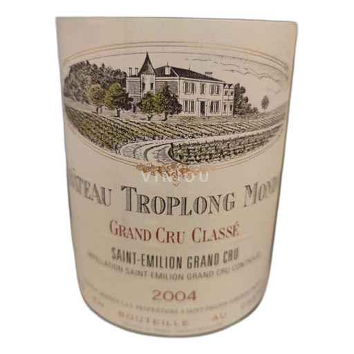 Bordeaux Saint-Émilion Grand Cru Château Troplong Mondot 2004