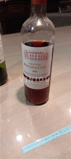 Bordeaux Bordeaux clairet Château Moulin de Comte 2023