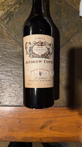 Vùng trồng nho được cấp phép California Napa Valley Andrew Cotti St. Helena 2022