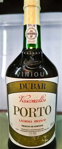 Portugal Oporto Dubar Vasconcellos Lágrima Branco Sin añada