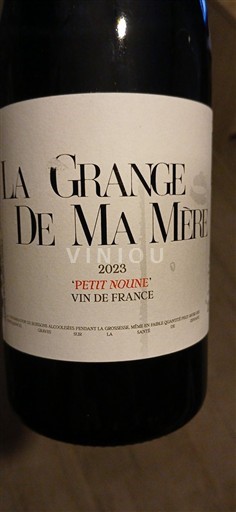 Bourgogne La Grange de Ma Mère Petit Noune 2023