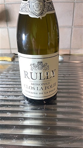 Bourgogne Rully Domaine La Folie Clos la Folie 2022