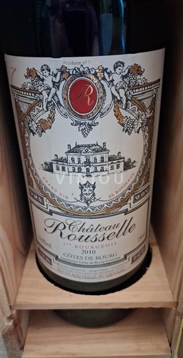 Bordeaux Côtes-de-bourg Château Rousseille 2010