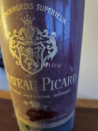 Bordeaux Saint-Estèphe Château Picard 1981